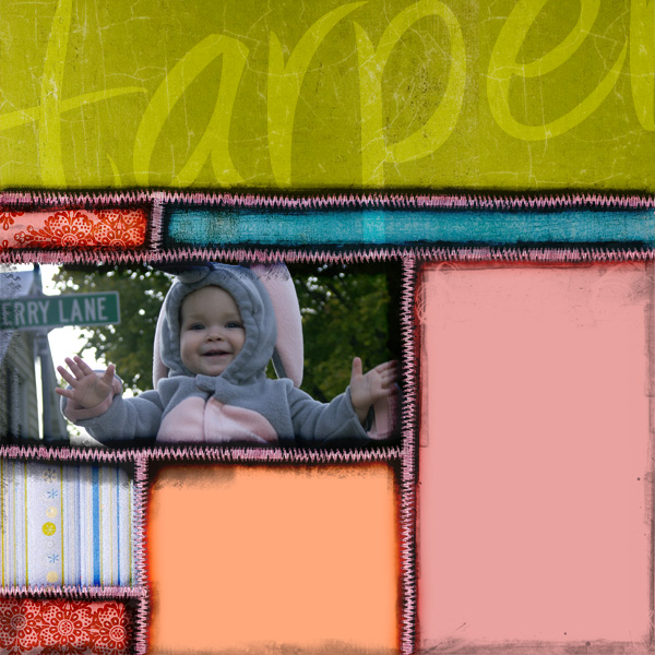 Harper Baby Website Layout
